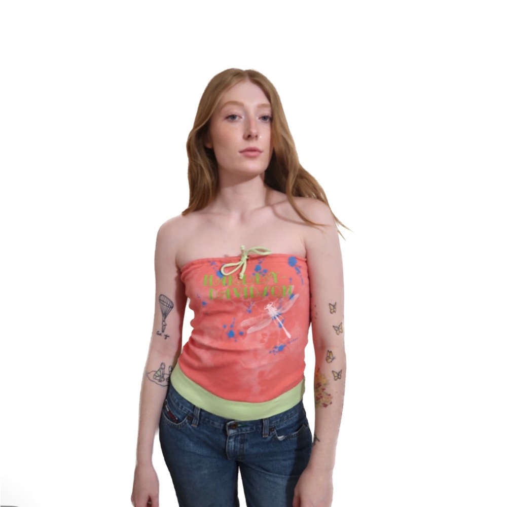 Harley Davidson Dragonfly Tube Top